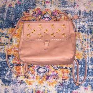 Peachy nude back pack